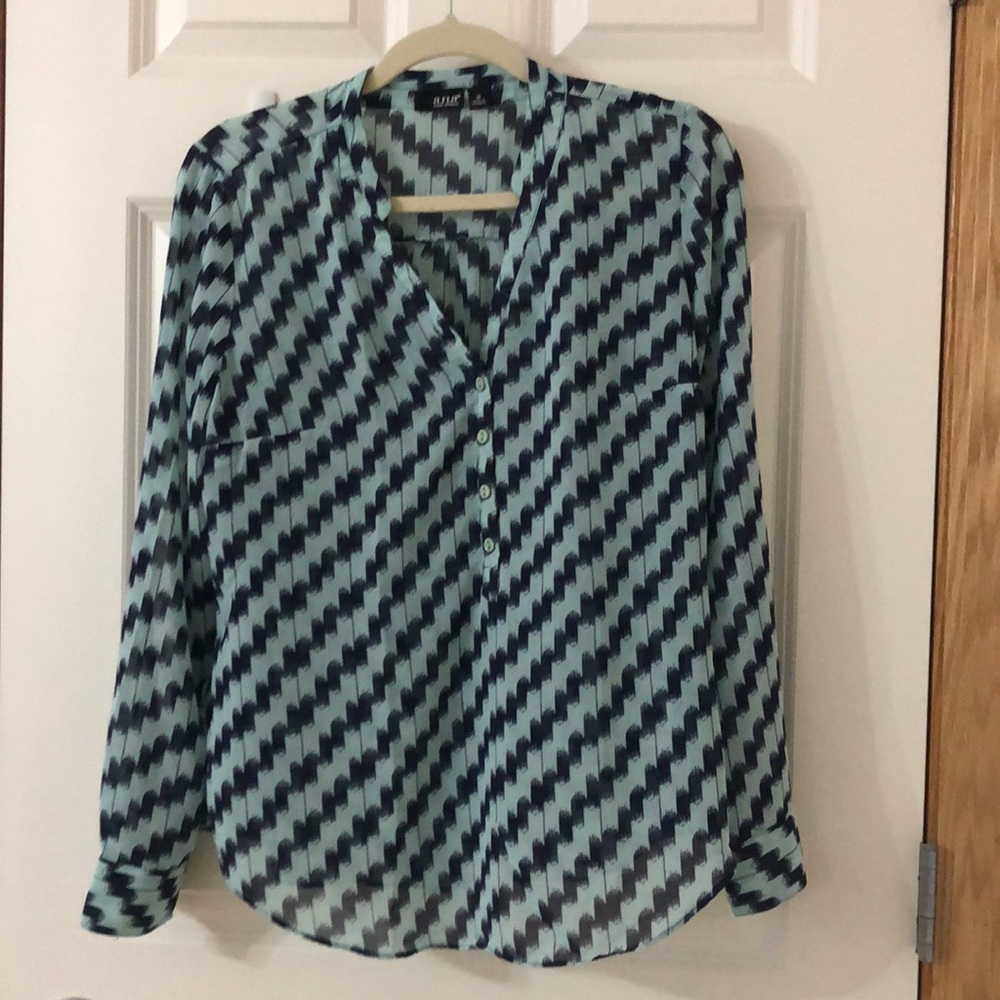 Sheer blouse